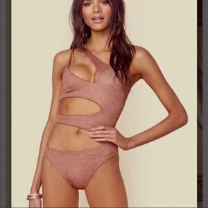 Blue life strappy one piece